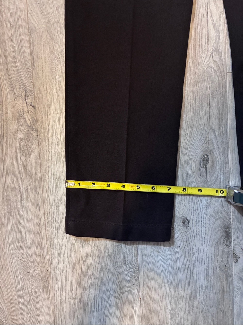 St. John Sport Black Straight Leg Pants Size 2 Gold Hardware Stretch - Picture 10 of 10